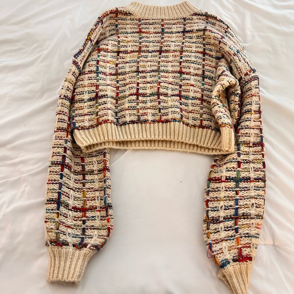 SHEIN Sweater crop top
